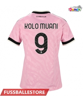Günstige Juventus Randal Kolo Muani #9 Auswärtstrikot Damen 2026-27 Kurzarm